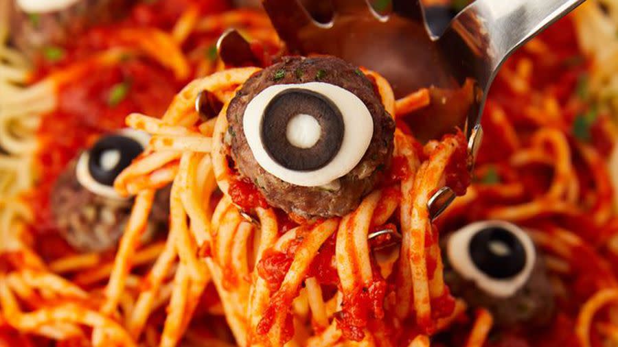 eyeball pasta