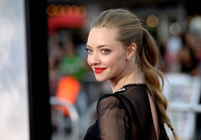 Amanda Seyfried attends the premiere of Universal Pictures and MRC's "A Million Ways To Die In The West"