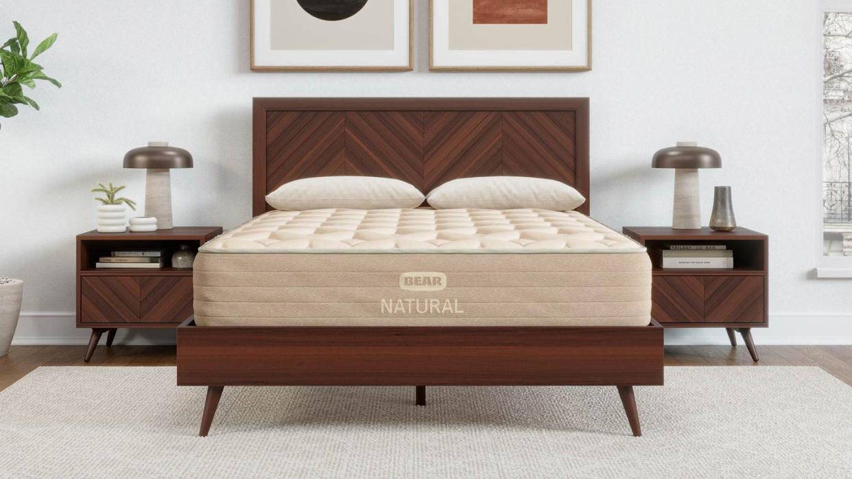 <p><a href="https://go.redirectingat.com?id=74968X1596630&url=https%3A%2F%2Fwww.bearmattress.com%2Fproducts%2Fbear-natural-mattress&sref=https%3A%2F%2Fwww.cosmopolitan.com%2Flifestyle%2Fg60432361%2Fbest-cooling-mattresses%2F" rel="nofollow noopener" target="_blank" data-ylk="slk:Shop Now;elm:context_link;itc:0;sec:content-canvas" class="link rapid-noclick-resp">Shop Now</a></p><p>Natural</p><p>Bear</p><p>$1499.00</p>