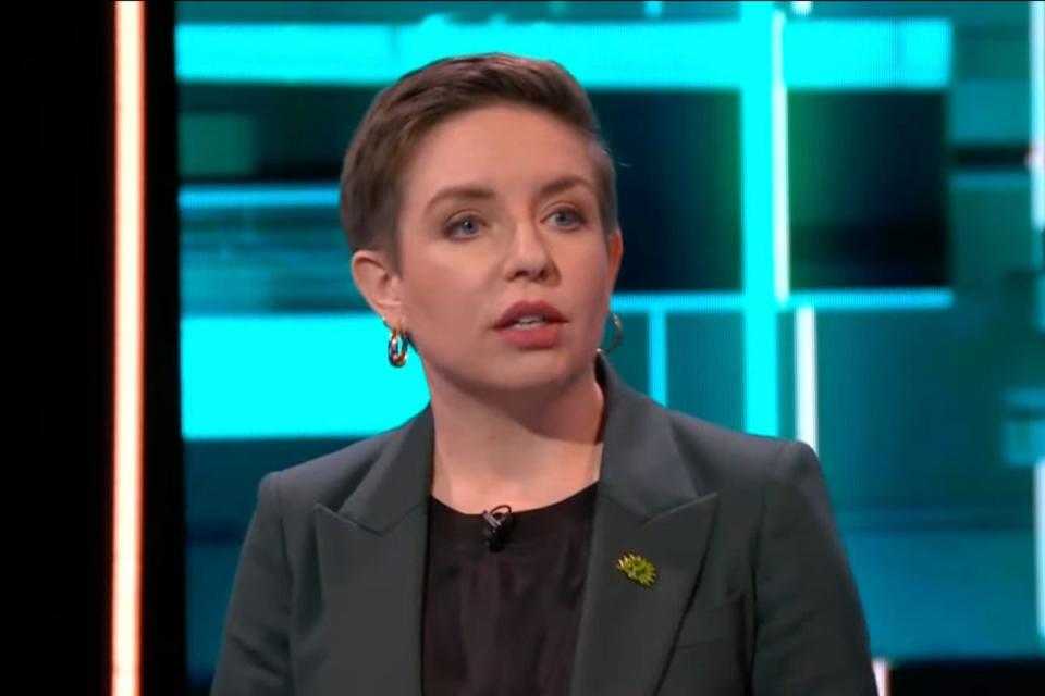 The Green’s Carla Denyer spent more money on her ad campaign than anyone but Keir Starmer (ITV)