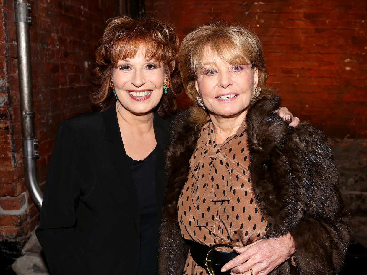 Joy Behar Pokes Fun at the Late Barbara Walters' Signature Open-Mouth Smile: It's From 'Her Porn Days'