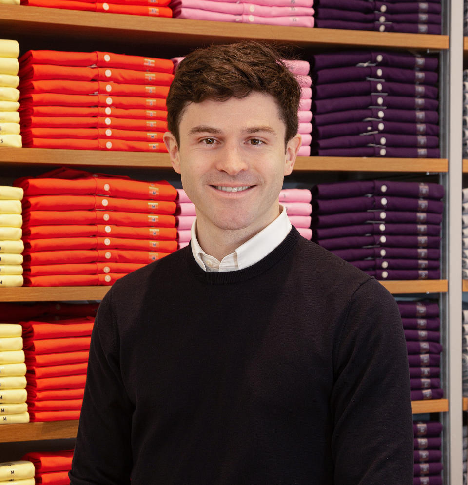 Alessandro Dudech, Chief Operating Officer of Uniqlo UK (Uniqlo/PA)