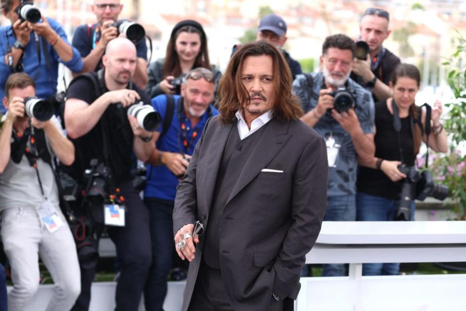 Depp is in Italy directing a biopic about artist Amedeo Modigliani. Photo by Gisela Schober/Getty Images