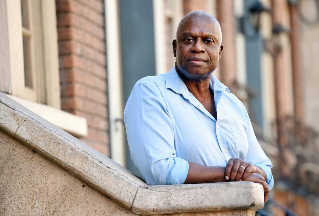 Andre Braugher, a cast member in the television series Brooklyn Nine-Nine, poses for a portrait at CBS Radford Studios, Nov. 2, 2018, in Los Angeles. Braugher died of lung cancer, his publicist confirmed.  (Chris Pizzello/Invision/The Associated Press - image credit)