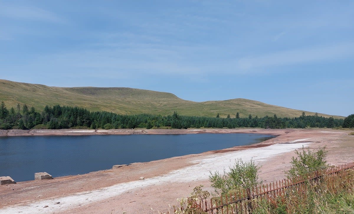 The Beacons Reservoir, Powys. (Kay Roberts/Natural Resources Wales/PA)