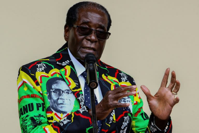 Mugabe travelled to Singapore on Wednesday, just days after he celebrated his 93rd birthday, for what his spokesman had described as a "scheduled medical review"