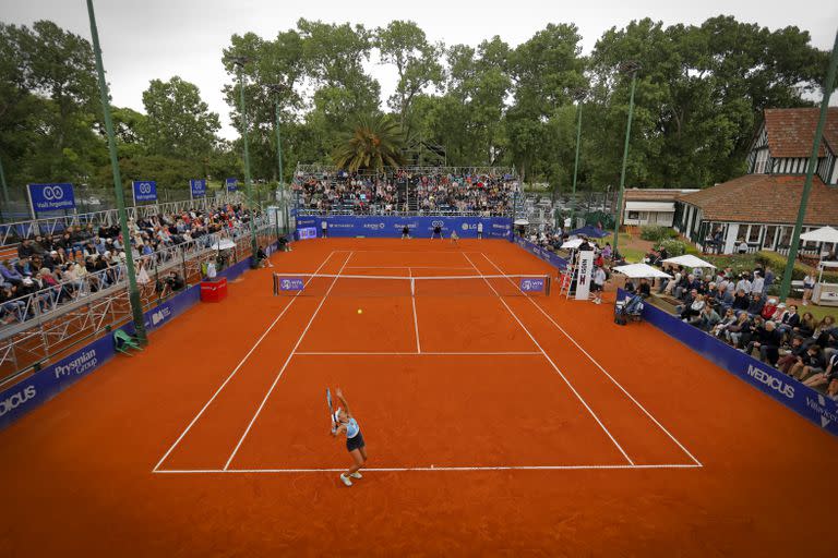 El Tenis Club Argentino lució casi completo en la jornada final del WTA 125