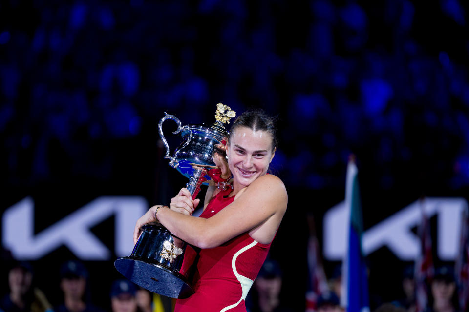 Aryna Sabalenka wins the Australian Open.