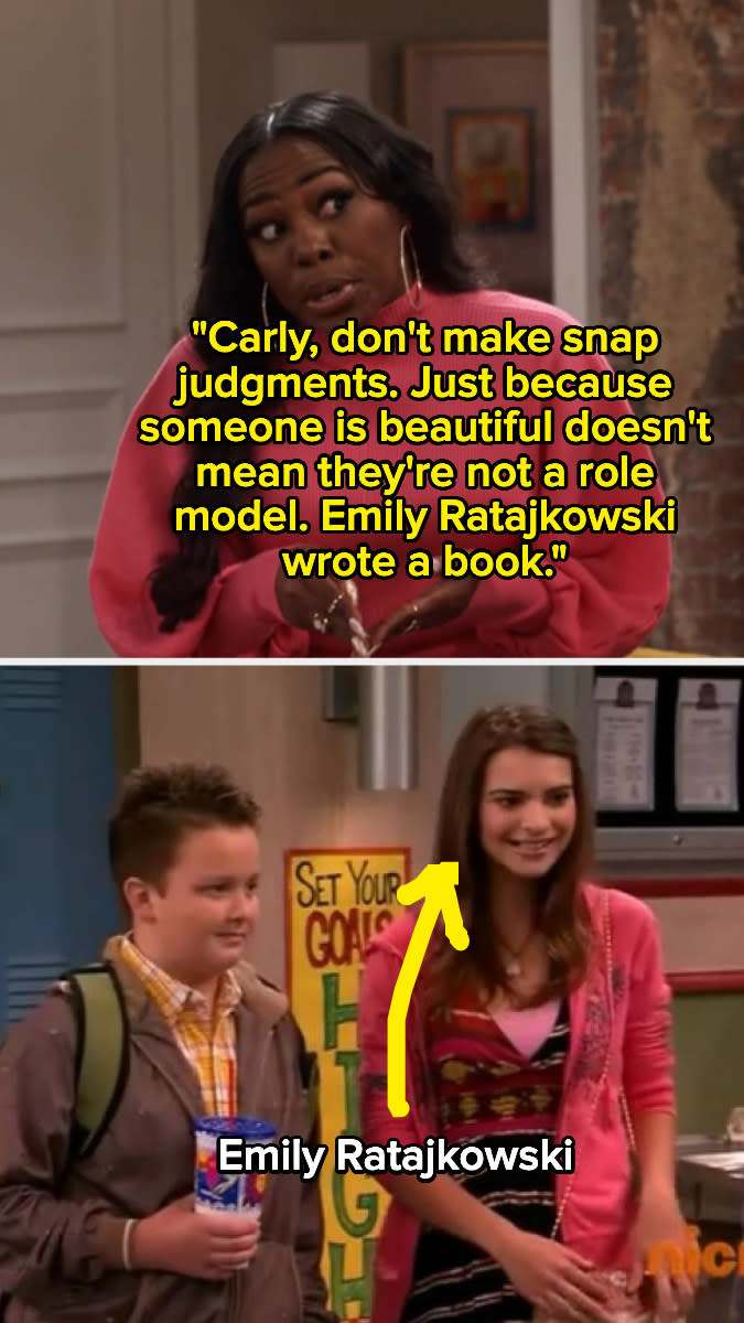 Screenshots from "iCarly"