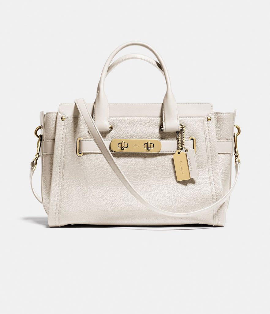 Coach Swagger Carryall In Pebble Leather. (Photo: Coach)