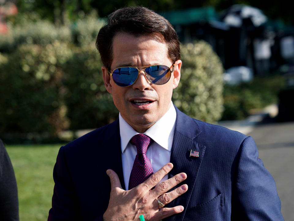 Former White House Communications Director Anthony Scaramucci: Reuters