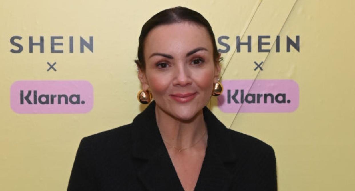 Martine McCutcheon has detailed her experiences of perimenopause, explaining she has been living with 'crippling anxiety'. (Getty Images)