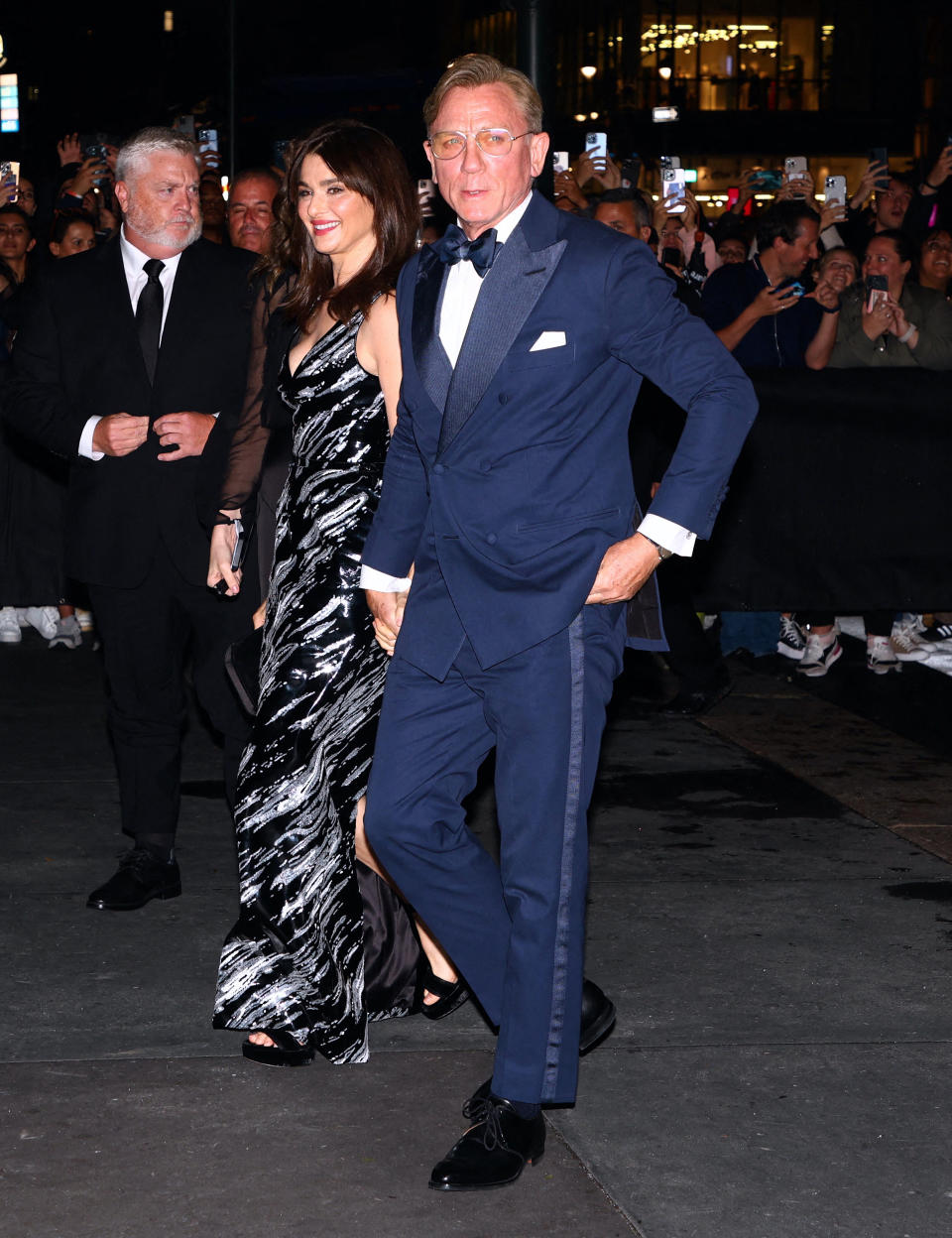 L'arrivée de Daniel Craig et Rachel Weisz