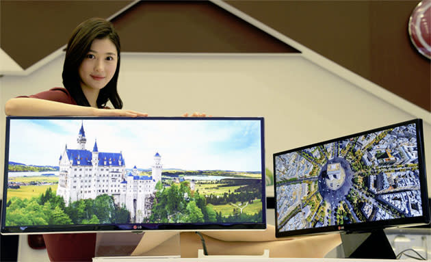LG launching first 4K monitor in January ultra-widescreen panel | Engadget