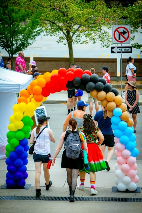 Grand Rapids Pride Festival on Saturday, June 22, 2024. (Michael Buck/WOOD TV8)