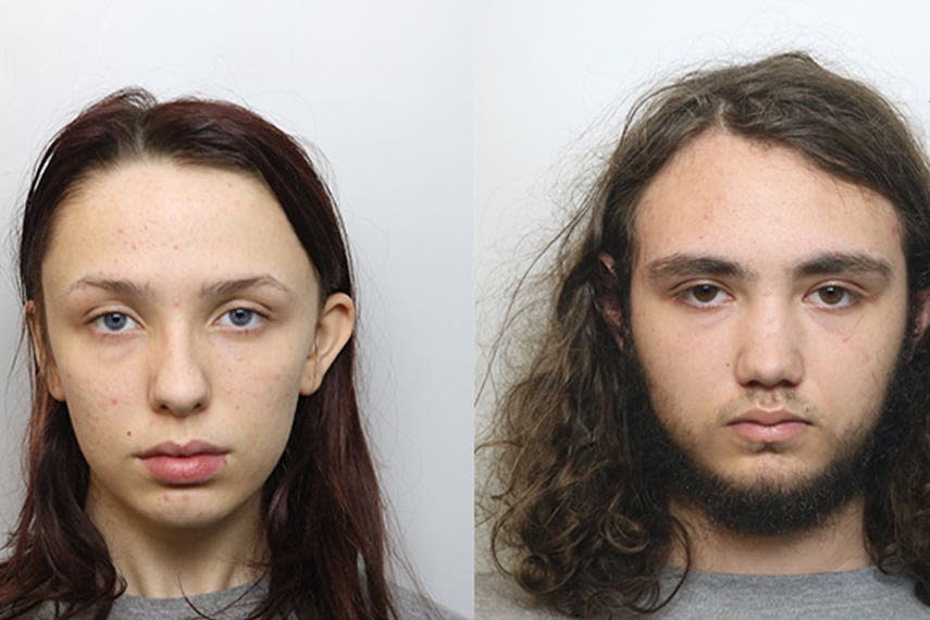 Scarlett Jenkinson and Eddie Ratcliffe have both been jailed for life (Cheshire Constabulary/PA) (PA Media)