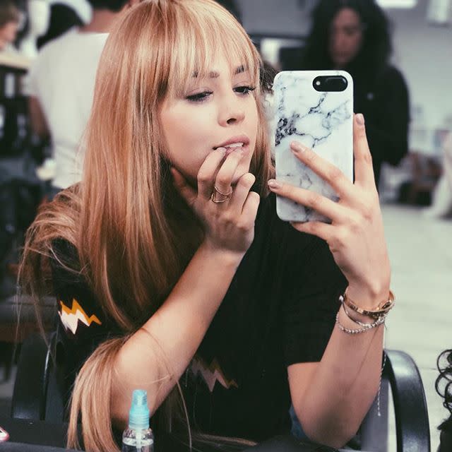 Prefieres a Danna Paola rubia o con su cabello natural/ Danna Paola/ Instagram