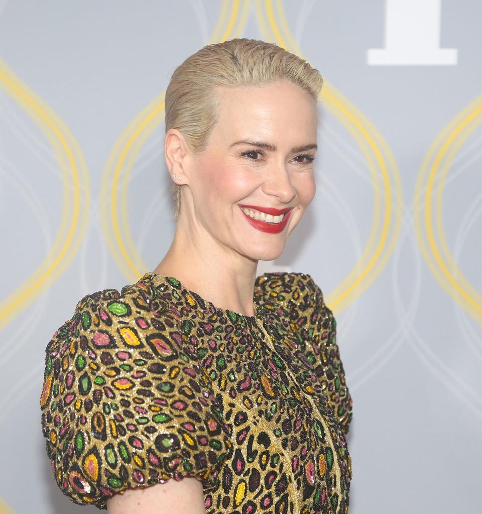 Sarah Paulson at the 2022 Annual Tony Awards at Radio City Music Hall