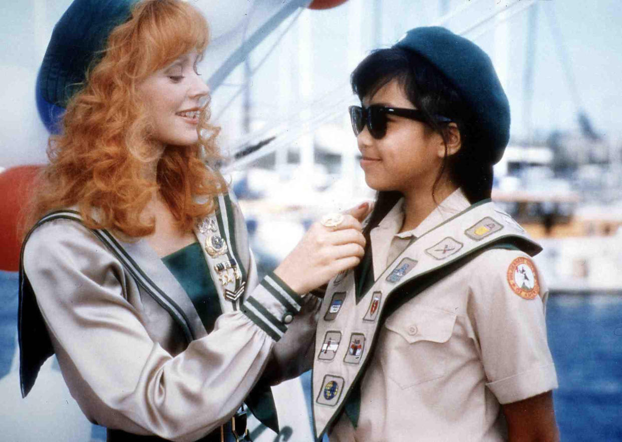 Die Wilde Von Everly Hills   Troop Beverly Hills   Phyllis Nefler (Shelley Long, l) *** Local Caption *** 1988  --