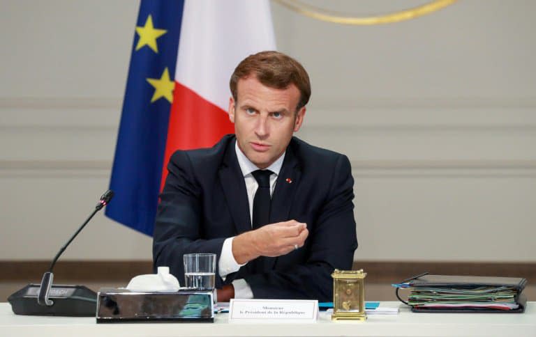 Le président français Emmanuel Macron au palais de l'Elysée à Paris le 24 juin 2020 - Ludovic MARIN © 2019 AFP