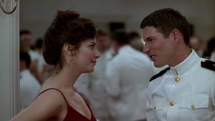 Debra Winger and Richard Gere in ‘An Officer and a Gentleman’ (Paramount)