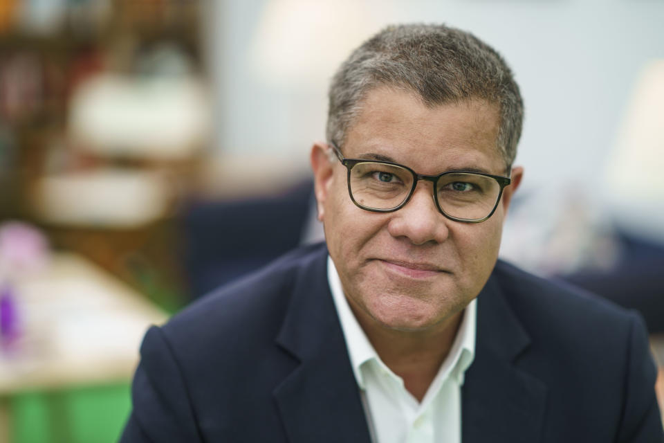 HAY-ON-WYE, WALES - JUNE 4: Alok Sharma MP, a British politician serving as President for COP26 and a Minister of State at the Cabinet Office, at the Hay Festival on June 4, 2022 in Hay-on-Wye, Wales. (Photo by David Levenson/Getty Images)