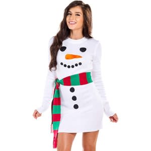snowman dress