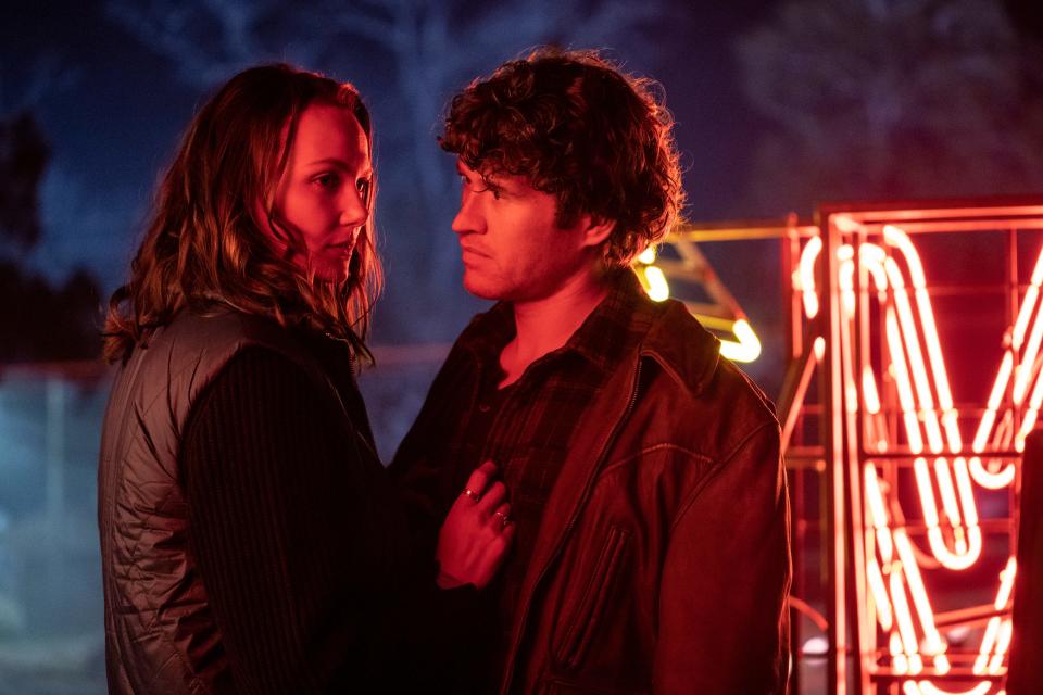 Allyson (Andi Matichak) and Corey (Rohan Campbell) find themselves drawn together in "Halloween Ends."