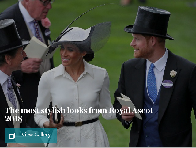 The most stylish looks from Royal Ascot 2018