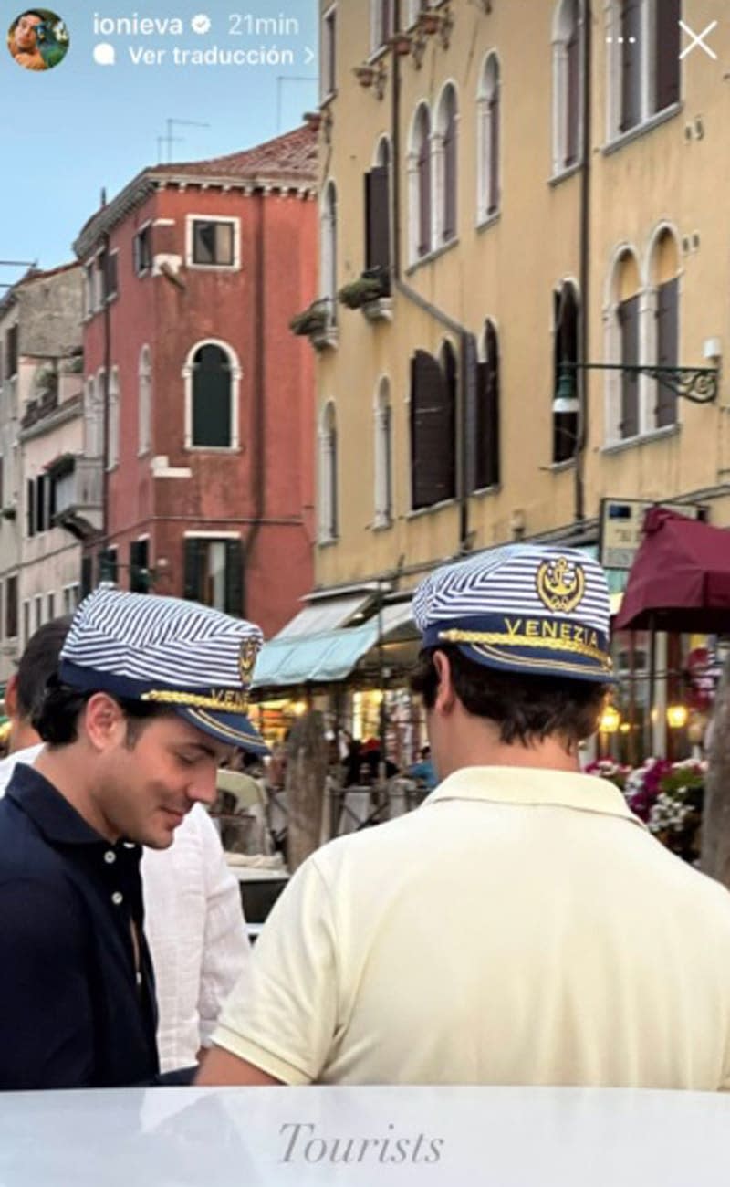 Iñigo Onieva disfruta en Venecia con sus amigos de la última escapada a 15 días de la boda con Tamara Falcó