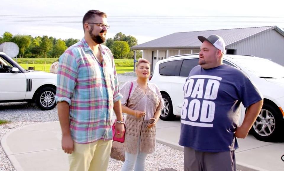 Andrew Glennon meeting Gary Shirley in last week's episode of <em>Teen Mom OG</em>.