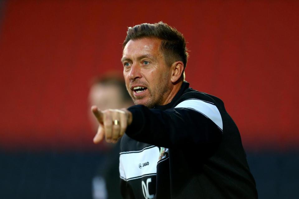 It is hoped Darren Currie will remain in charge at The Hive (Getty Images)