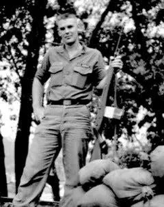 Wes Kendall In Vietnam. He carried an M-16 and was assigned 7th Psychological Operation Battalion in Da Nang, South Vietnam