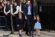 <p>George and Charlotte are too cute on royal baby visit</p>