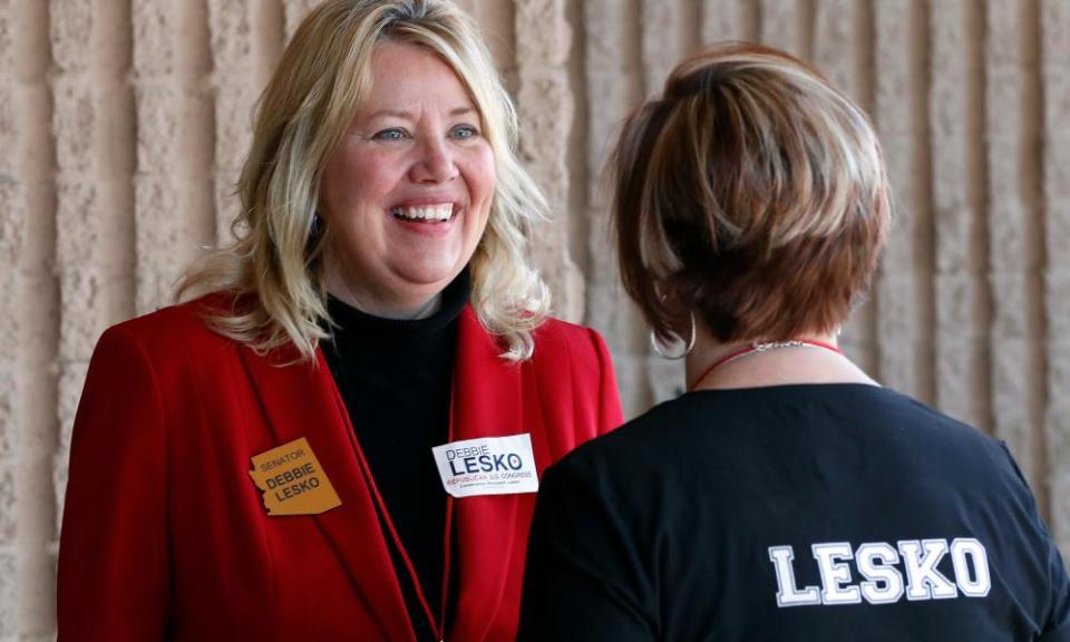 Republican Debbie Lesko, a state senator, is the strong favorite to replace Trent Franks, the GOP congressman who resigned in December amid allegations of sexual misconduct.