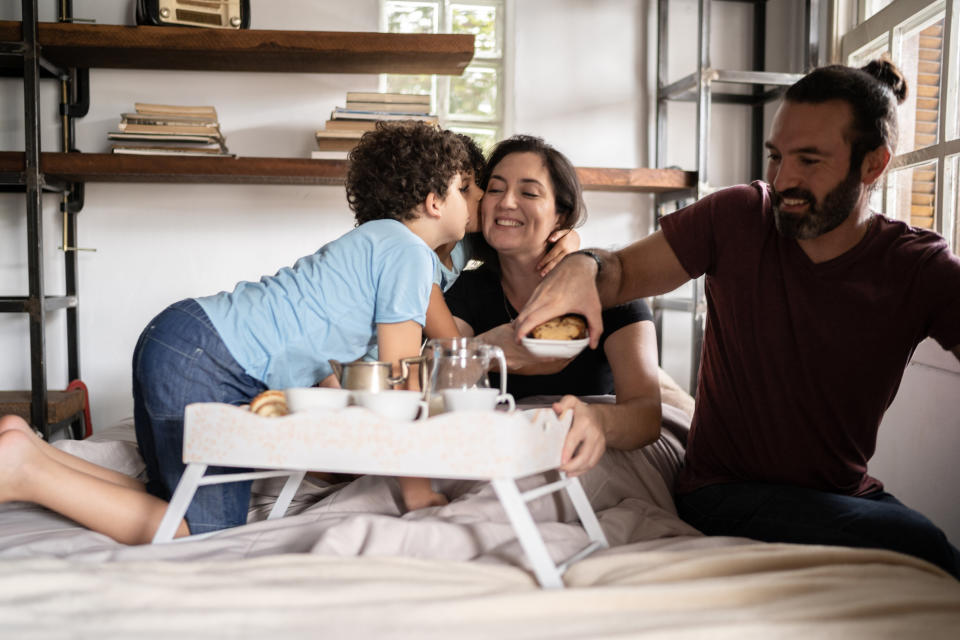 "In motherhood, we judge ourselves more harshly than anyone else," says clinical psychologist Claire Nicogossian. (Photo: FG Trade via Getty Images)