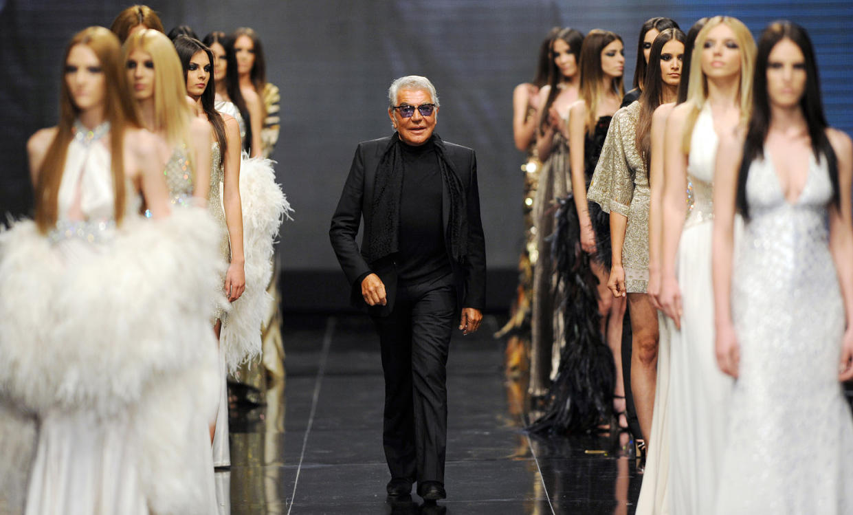 Italian fashion designer Roberto Cavalli (Savo Prelevic / AFP via Getty Images file)