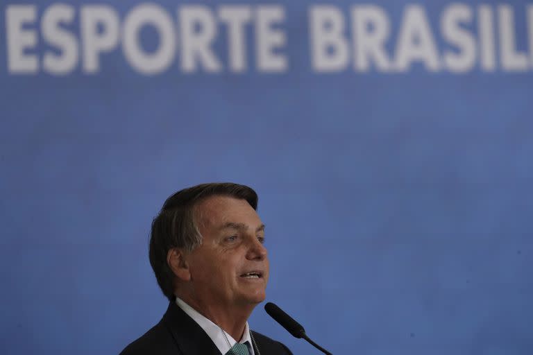 El presidente de Brasil, Jair Bolsonaro