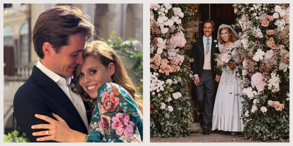 Princess Beatrice and Edoardo Mapelli Mozzi Attend the Wedding of Nina Flohr and Prince Philippos