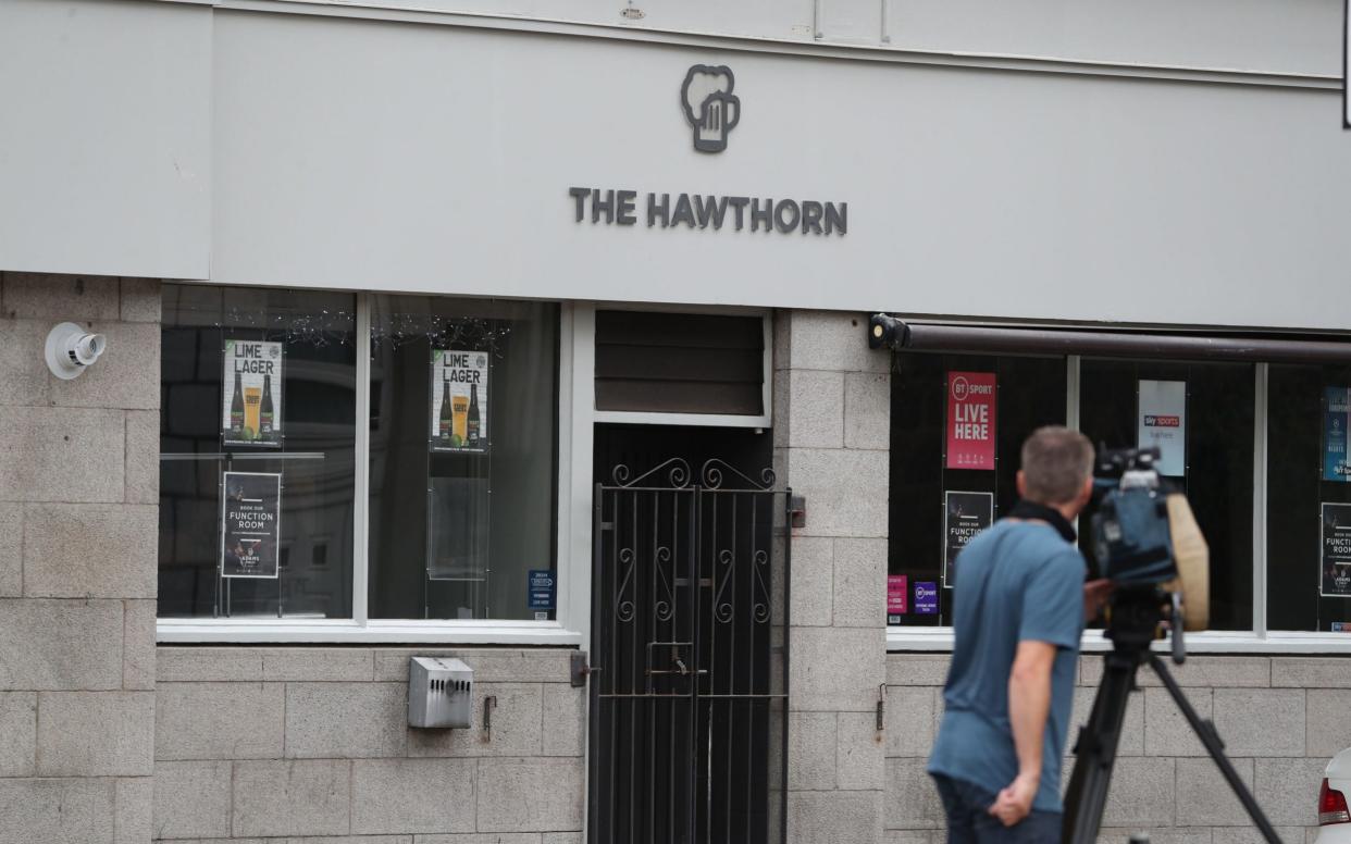 The Hawthorn, which was originally associated with the Aberdeen outbreak - Andrew Milligan/PA