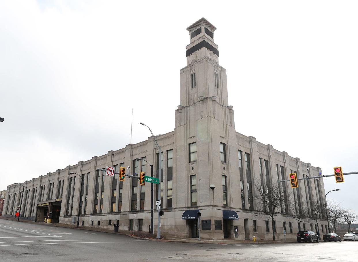 Former Akron Beacon Journal Building at 44 E. Exchange in Akron.