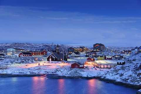 Ilulissat, Greenland’s third-largest town - Credit: getty