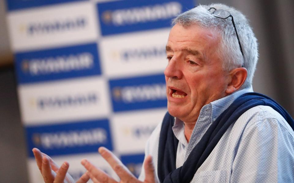 Michael O'Leary, the CEO of Ryanair Group - STEPHANIE LECOCQ/EPA-EFE/Shutterstock 