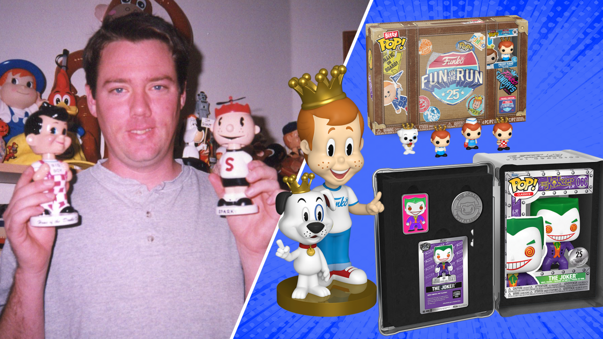 Funko creator Mike Becker is celebrating 25 years of his collectibles company with a slew of new products. (Photos: Courtesy of Funko)