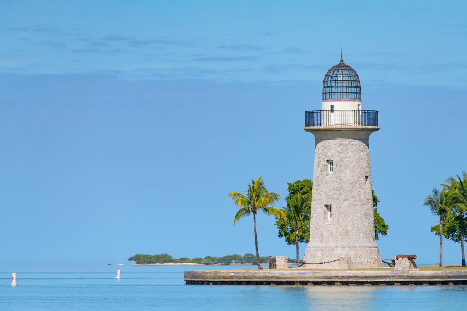 Boca Chita Lighthouse is one of two lighthouses at Biscayne National Park. The other is Fowey Rocks.