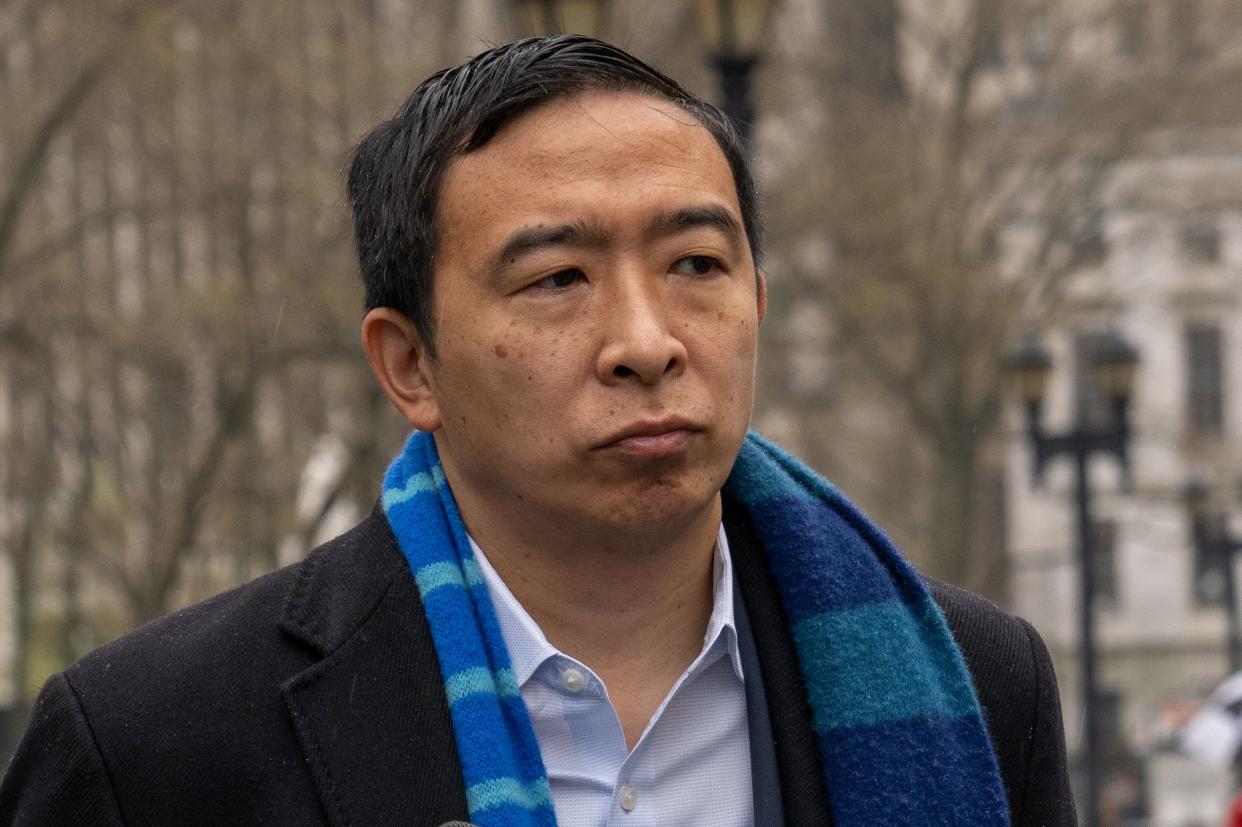 New York City mayoral candidate Andrew Yang 