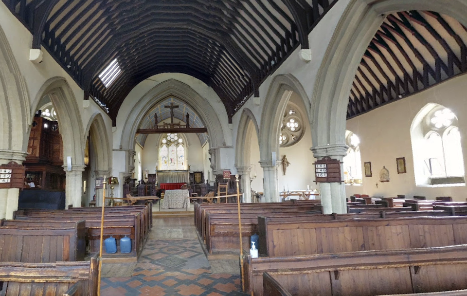 Christ Church in Wanstead, east London, was targeted by thieves. (Google)