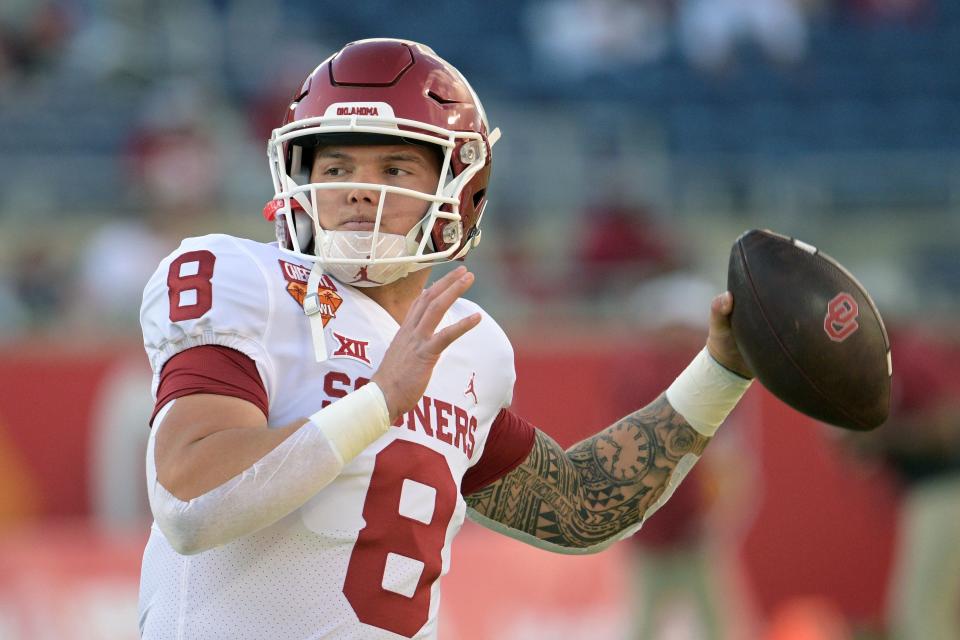 Dillon Gabriel has faced UC twice as a UCF quarterback. Now he's the starter for Oklahoma.