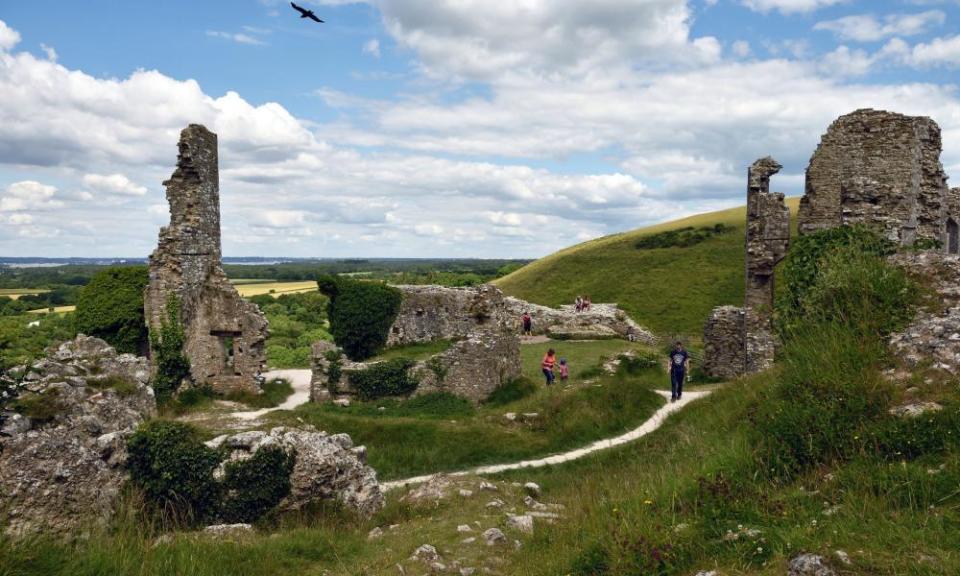 National Trust’s Corfe Castle in Dorset