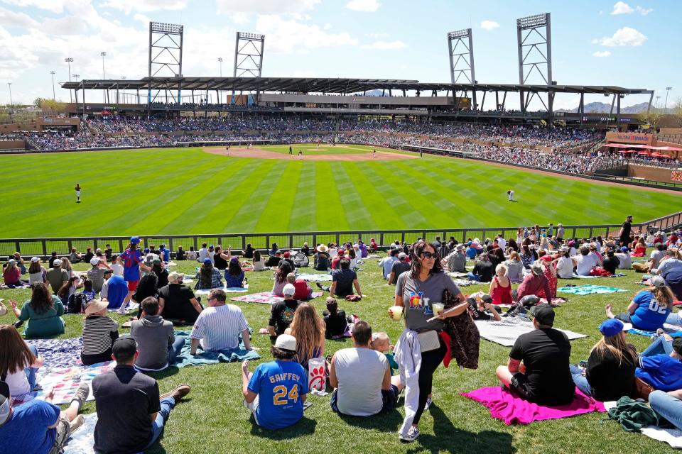 Here's how to purchase tickets to Arizona Diamondbacks spring training home games at Salt River Fields.